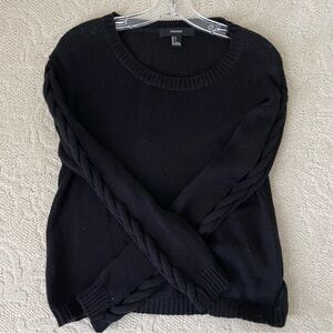 Forever 21 Sweater with open braid arms size S